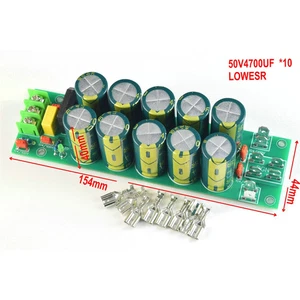1pc HIFI AMP 50V 4700UF*10 Amplifier Rectifier Power Supply Board Power Array - Picture 1 of 3