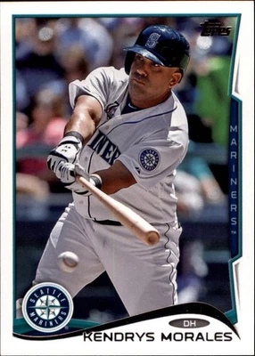 Tarjeta de béisbol 2014 Topps Update #US22A Kendrys Morales Foto 1 de 2