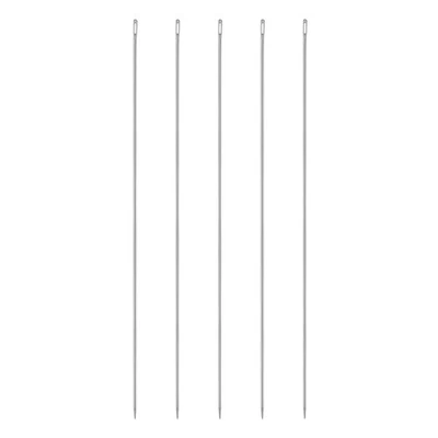 5pcs Upholstery Needles 3mm Dia 300mm (11.81") Extra Long Large Eye Needles Foto 1 de 4