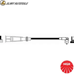 4x ZÜNDKERZE 7586 FÜR FORD L1F/L1E/L1H/L1J/L1K/L1G/L1N/L1L/L1Q 1.6L RKA 1.8L - Bild 1 von 11