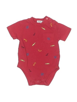 Body rojo manga corta SONOMA life + style niños 0-3 meses Foto 1 de 2