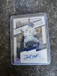 2022 Panini Donruss Optic Rated Rookie Auto Zach Reks Card# OG-ZR - Picture 1 of 2