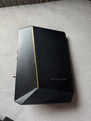 NETGEAR - Nighthawk Mid/High-Split DOCSIS 3.1 Cable Modem - Black - Image 1 of 4