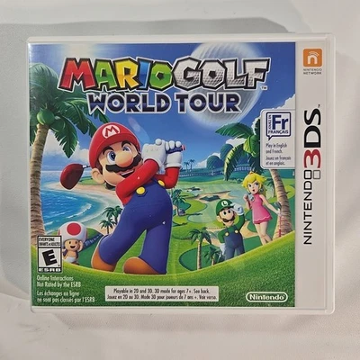 Mario Golf: World Tour (Nintendo 3DS, 2014) Complete CIB Tested - Image 1 of 4