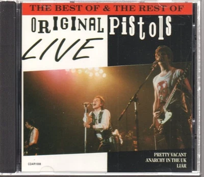 Sex Pistols Best of & the Rest of - Original Pistols Live CD UK Action Replay - Image 1 of 3