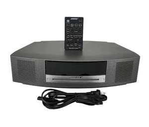 Bose Wave Music System III Alarm/Radio/CD Player With Remote - Silver - WORKS - Picture 1 of 13