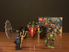 LEGO Atlantis- Seabed Scavenger (8059) 100% Complete w/ Instructions - No Box