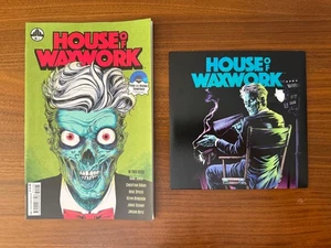 House of Waxwork Issue Number 1 Comic + 7 inch Vinyl Set - Bild 1 von 13