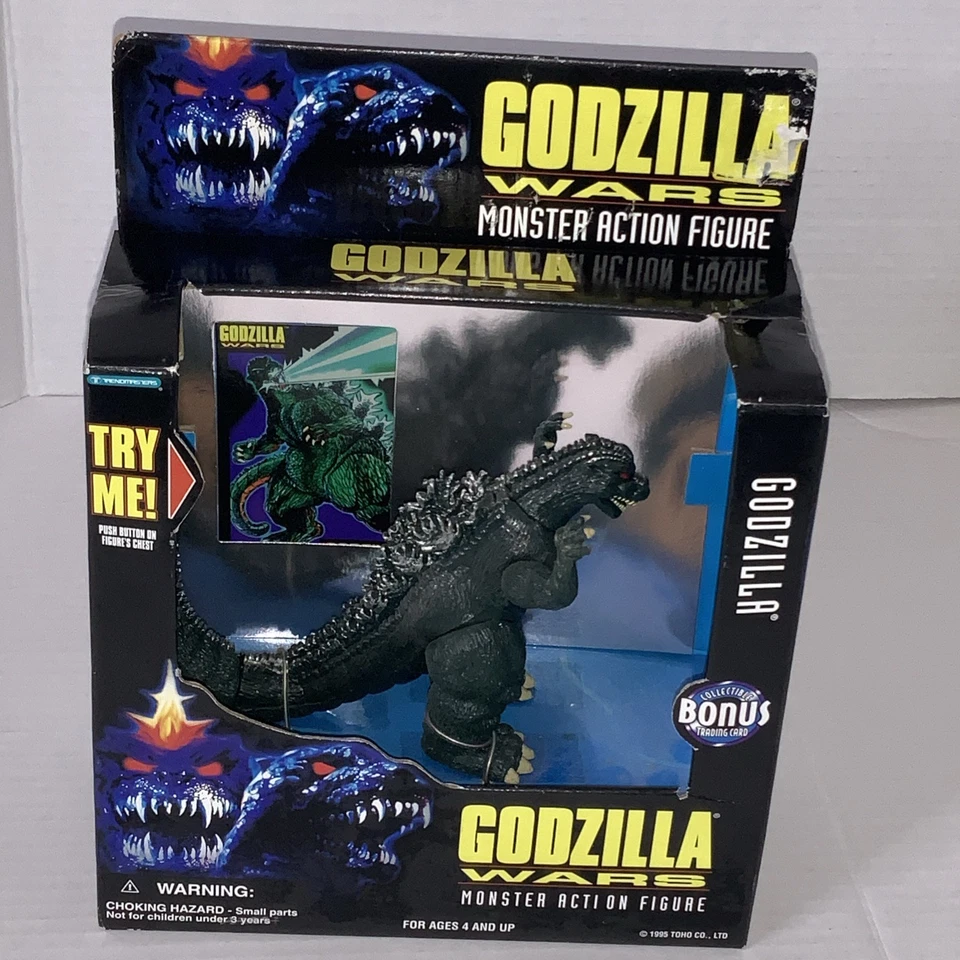 READ Trendmasters Godzilla Wars 1995 Vintage Godzilla Action Figure READ