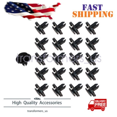 Nuevos clips de moldura para guardabarros de 20 piezas para Nissan Frontier 2005-19 0155305933 Foto 1 de 4