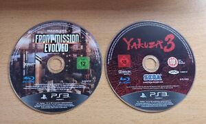 Yakuza 3  and  Front Mission Evolved - Sony Playstation 3 Game PS3 Console