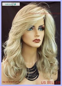 "Orchid" LACE FRONT W/ LACE PART WIG BLOND ROOTED RH1488RT8*OPEN BOX - Picture 1 of 12