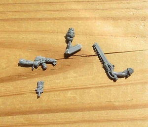 40K Inquisitorial Agents SPC Penal Legionnaire Chainswords Hand Flamer Head Bits - Picture 1 of 1