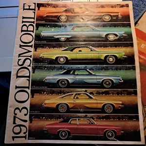 Original 1973 Oldsmobile Full Line Sales Brochure 73 Toronado Cutlass Delta - Picture 1 of 6