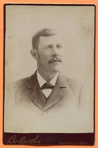Delaware, OH, Portrait of a Young Man, by Durtha, circa 1880s - Picture 1 of 2