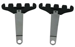 Moroso 72183 Universal Spark Plug Wire Loom Kit Black/Chrome - 7-9mm Wires Pair - Picture 1 of 1