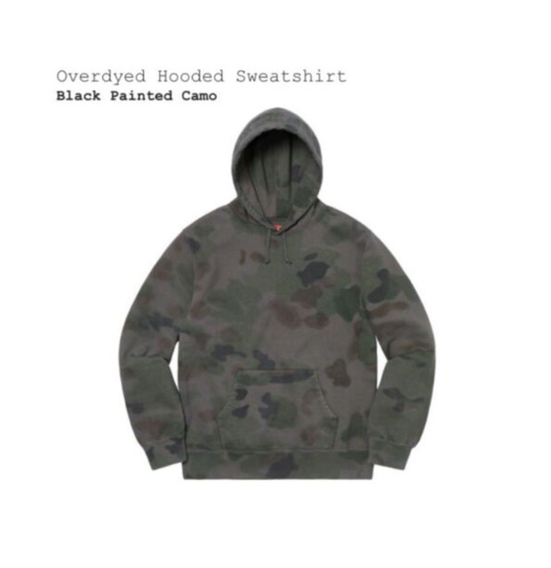 Supreme Multi Logo Hoodie Woodland Camo FW21 Size Medium