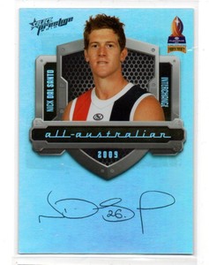 2010 AFL PRESTIGE ALL AUSTRALIAN CARD - AA20 Nick DAL SANTO (ST KILDA)