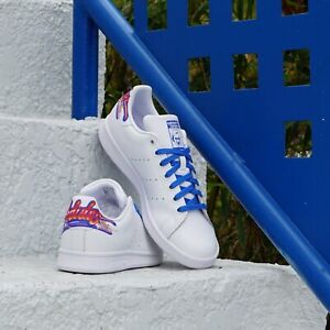 Size 12 adidas Originals Men's Pharrell Stan Smith Leather Sneakers FV7869 White