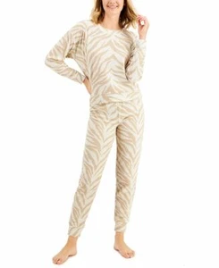 Jenni by Jennifer Moore Sz S Long Sleeve Waffle Knit Jogger Pajama Set Gift Set - Picture 1 of 5