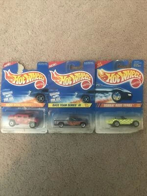 New In Package Hot Wheels Chevy 1500 Mod Bod Hummer Roarin' Rods Cobra Lot of 3 - Image 1 of 4