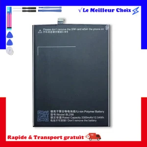BATTERIE DE REMPLACEMENT POUR LENOVO BL256 3300 MAH VIBE K4 NOTE ET VIBE X3 LITE - Picture 1 of 5