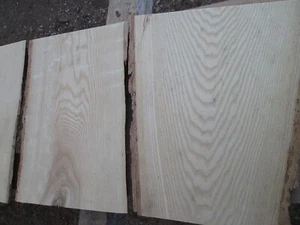 6 St. Eschenholz, Eschenholzbohlen, Kernesche,Drechselholz,Basteln,50 cm x 30 mm - Bild 1 von 12