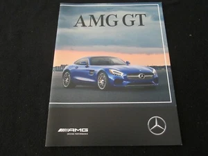 2017 Mercedes AMG GT & GT-S Coupe GTS Brochure Large US-model Sales Catalog - Picture 1 of 5