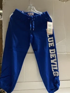 Duke Blue Devils NCAA E5 College Classics Women's Sweat Pants Blue Small - Picture 1 of 4