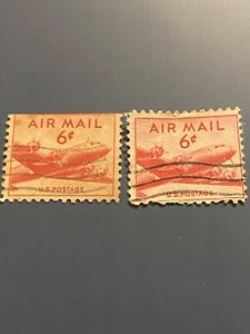 2-6 Cent U.S. Airmail Stamp - Imagen 1 de 1