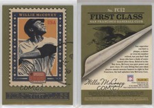 2013 Panini America's Pastime First Class Gold /25 Willie McCovey #FC12 HOF