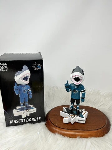 SJ SHARKIE San Jose Sharks NHL EXCLUSIVE Bobblehead Mascot 56/2018 Cover