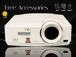 Reliable DLP Projector for Home and Office Use 3500 Lumens WXGA PC 3D Ready HDMI - Picture 1 of 9