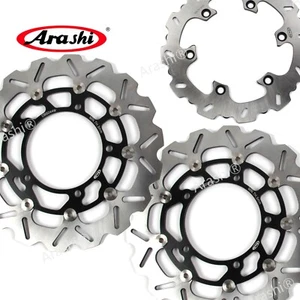 Rotor de freno trasero delantero negro para Suzuki B-King 1300 GSX1300BK 2008 2009 2010 - Imagen 1 de 15