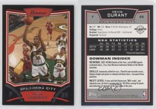 2008-09 Bowman Draft Picks & Stars Kevin Durant #69