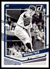2023 Donruss Baseball Base #179 Whitey Ford - New York Yankees