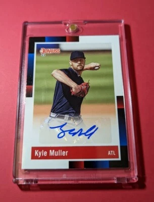 Kyle Muller AUTO CARD - 2022 Panini Donruss *1988 Retro* - R88S-KM - Image 1 of 2