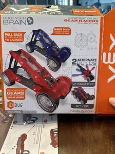 Hex Bug, Juego de Construcción, Gear Racers, Pull Back Cars, Nuevo, Juego Incluye 2. - Imagen 1 de 5