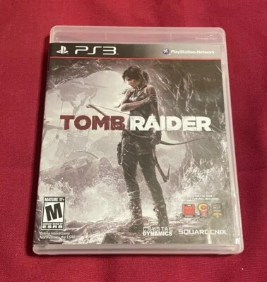 PS3 Tomb Raider Sony PlayStation 3 Lot Underwolrd Tested Square Enix Video Game - Image 1 of 4