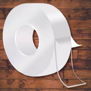 Nano Double Sided Tape Heavy Duty, Multipurpose Removable Mounting Adhesive Grip - Picture 1 of 8