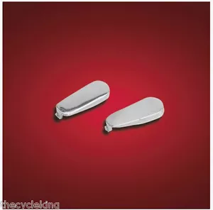 '88-'00 Honda GL1500 Goldwing GL 1500 Gold Wing - CHROME lower corner trim plugs - Picture 1 of 2