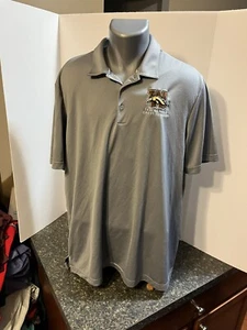 Western Michigan Broncos Adidas Men's Track Field X-Country Polo Gray XXL - Picture 1 of 15