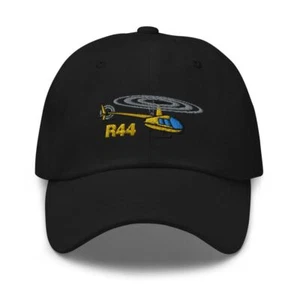 Gorra clásica bordada Robinson R44 - agrega tu N# - Imagen 1 de 12
