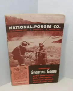 Summer 1955 Vintage NATIONAL PORGES Fishing Sporting goods Housewares Catalog - Imagen 1 de 7