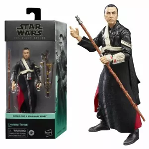 FIGURA DE ACCIÓN STAR WARS THE BLACK SERIES ROGUE ONE CHIRRUT IMWE 6 PULGADAS - Imagen 1 de 10