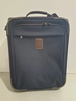 Longchamp Koffer S Boxford Recyceltes Canvas Blau - War ein Ausstellungsstück - Bild 1 von 4