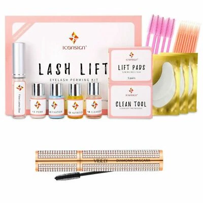 Eyelash Lifting Kit Eyelash Wave Lash Lamination Lash Lift Kit with 4D Mascara - Image 1 of 4