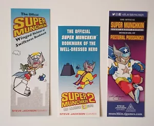 Super Munchkin Pectoral Puissance Winged Helmet of Swiftness Promo Bookmark Lot - Picture 1 of 1