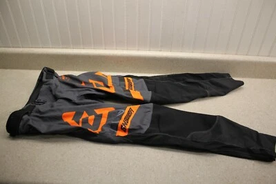Answer Racing Motocross MX Pants 28" Grey & Orange 5548 Z7 - Image 1 of 4