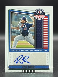 2023 USA Stars & Stripes RIVER RIDINGS Autograph Auto Free Shipping